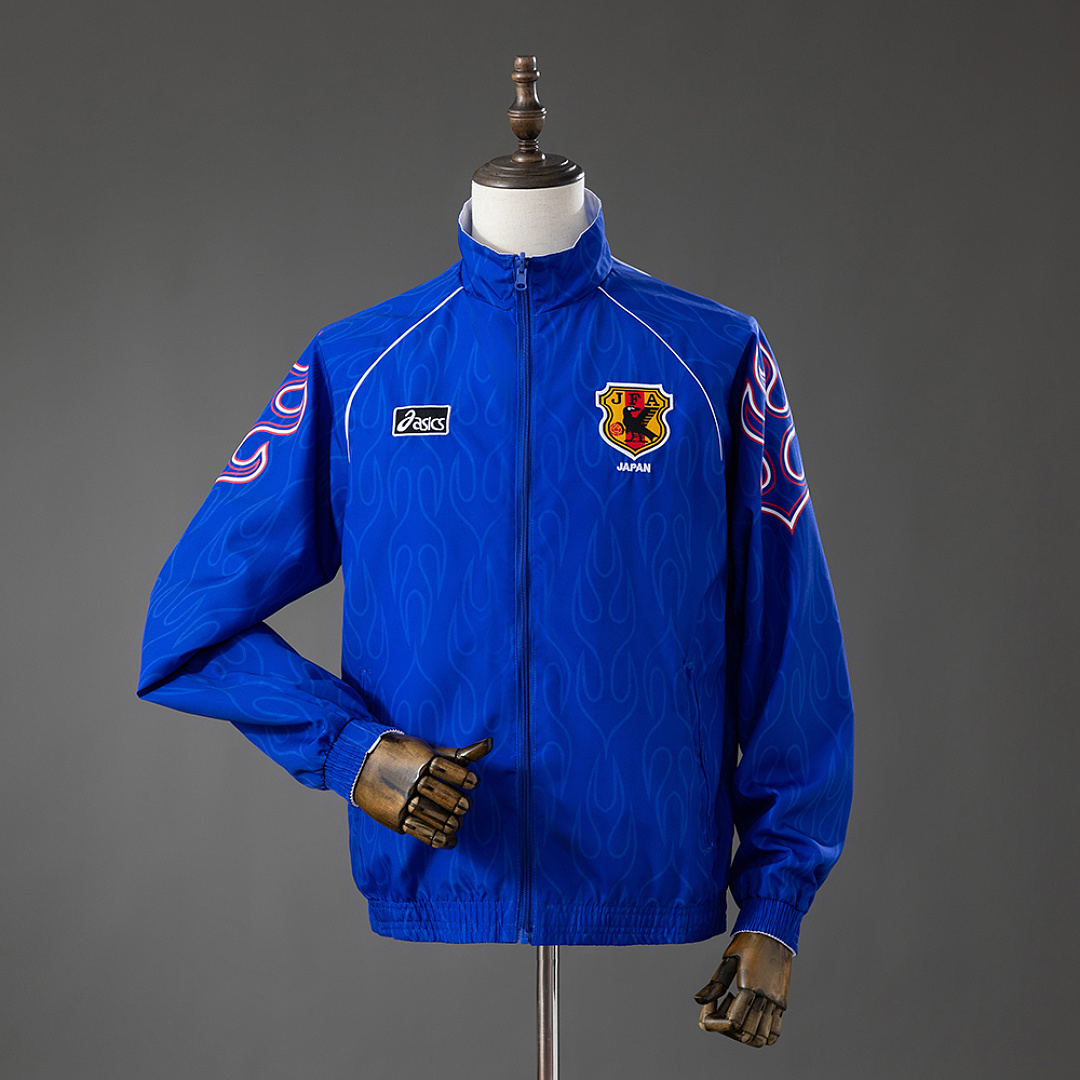 Japan 1998 Reversible Anthem Jacket Retro Windbreaker S-3XL