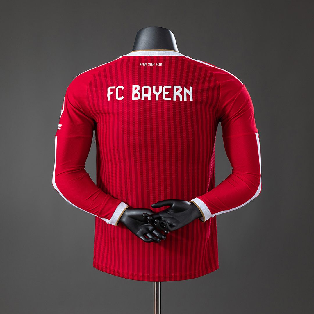 Bayern Munich 26/27 Home Player Version Long Sleeved Jersey S-3XL