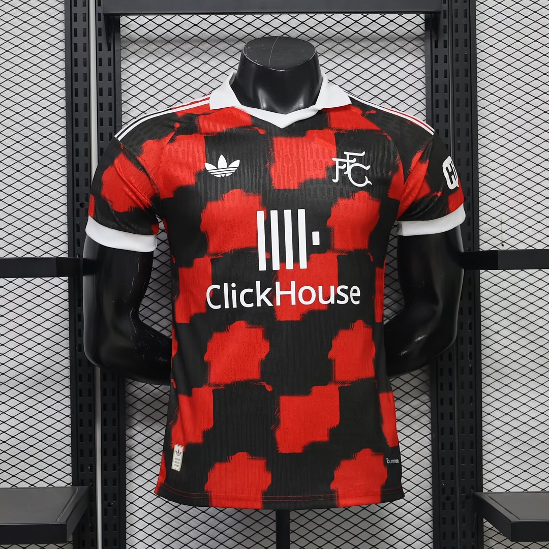 Player Version Fulham Away Soccer Jersey 26 27