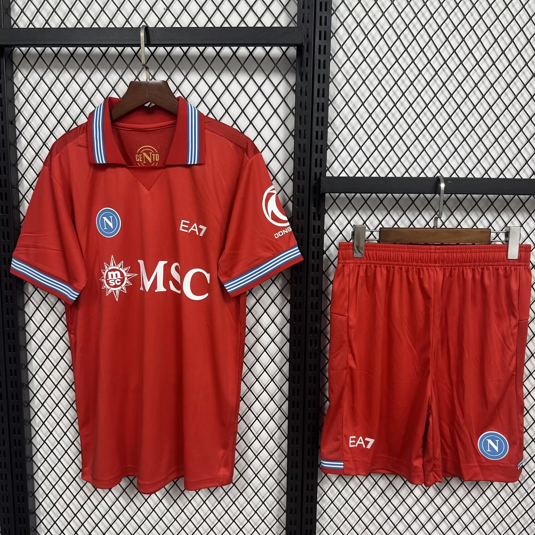 Napoli Third Away Soccer Uniform 26 27