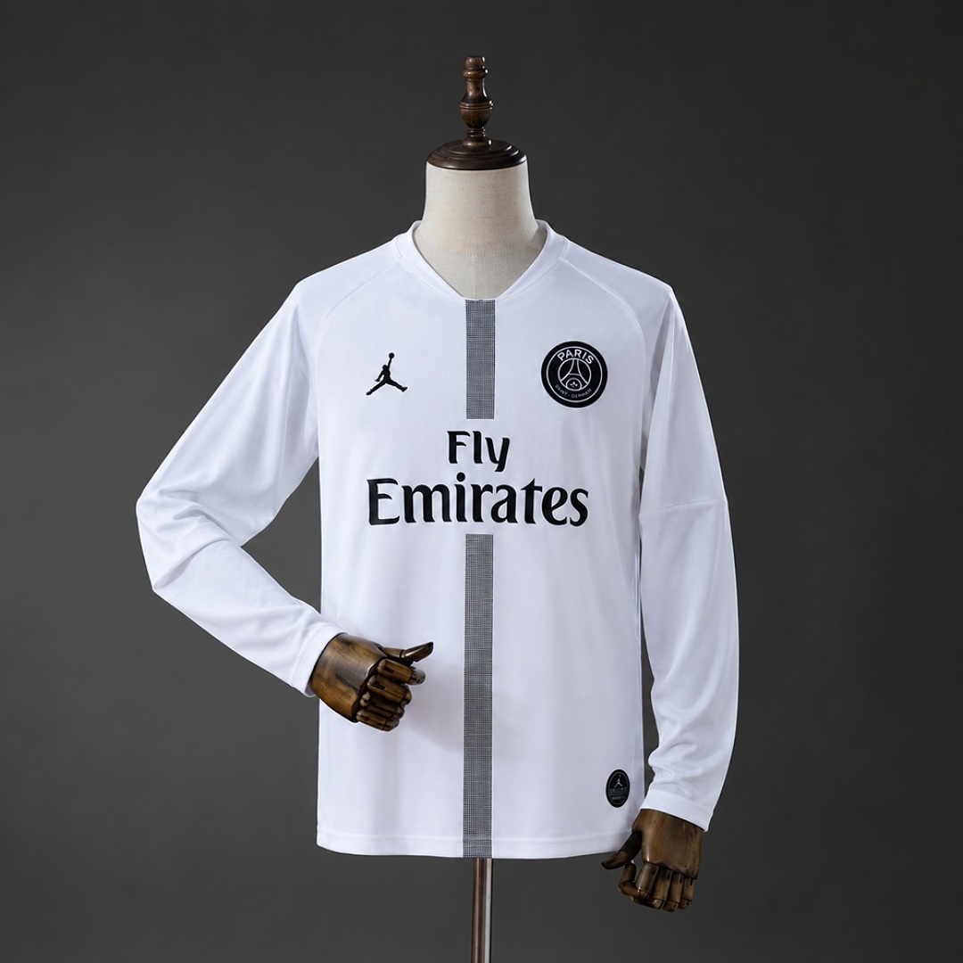 PSG 18/19 Away Long-Sleeves Retro Jersey S-XXL