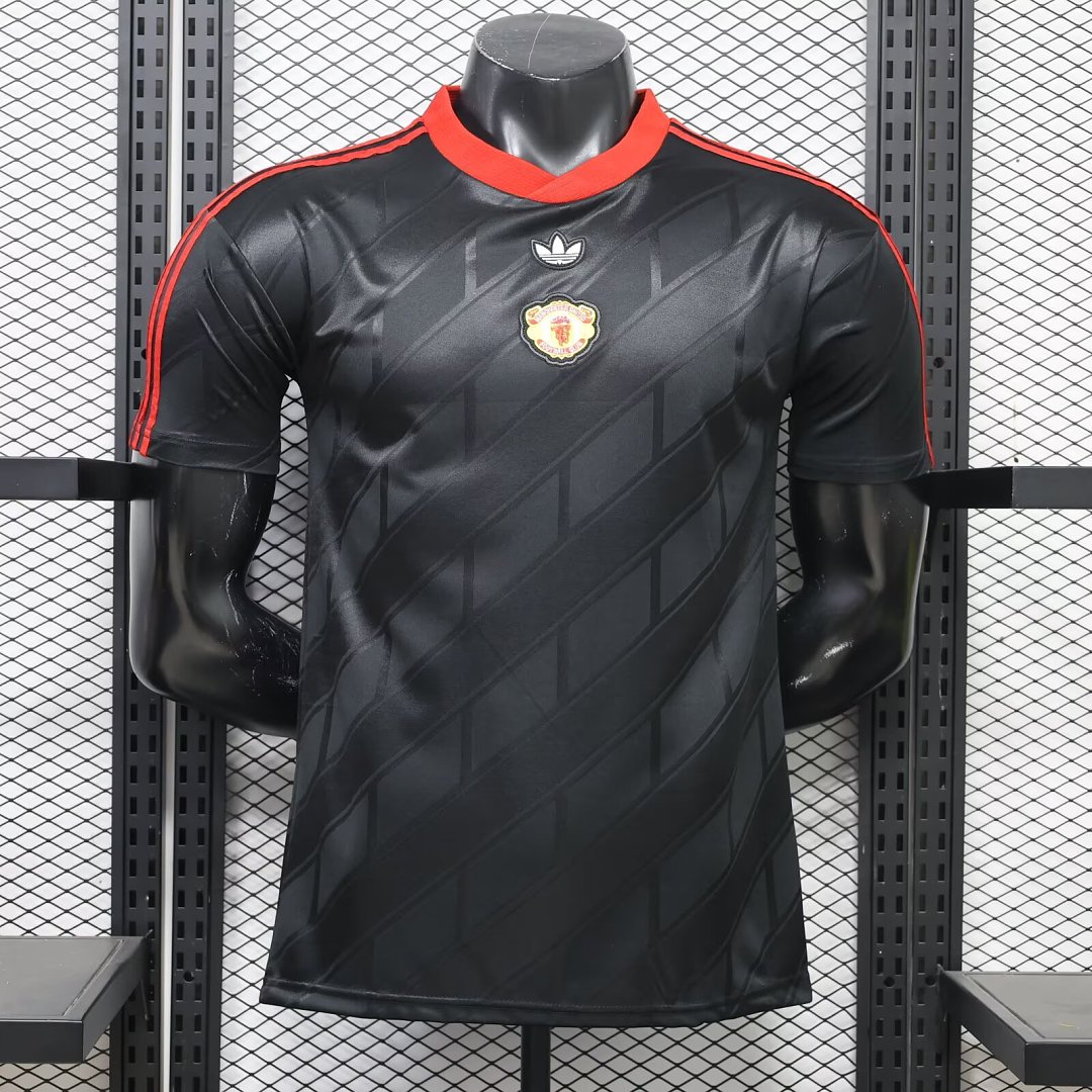 Player Version Man United Long Sleeve Soccer Jersey 26 27