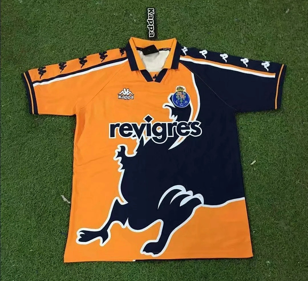Retro 1997/99 Porto away yellow