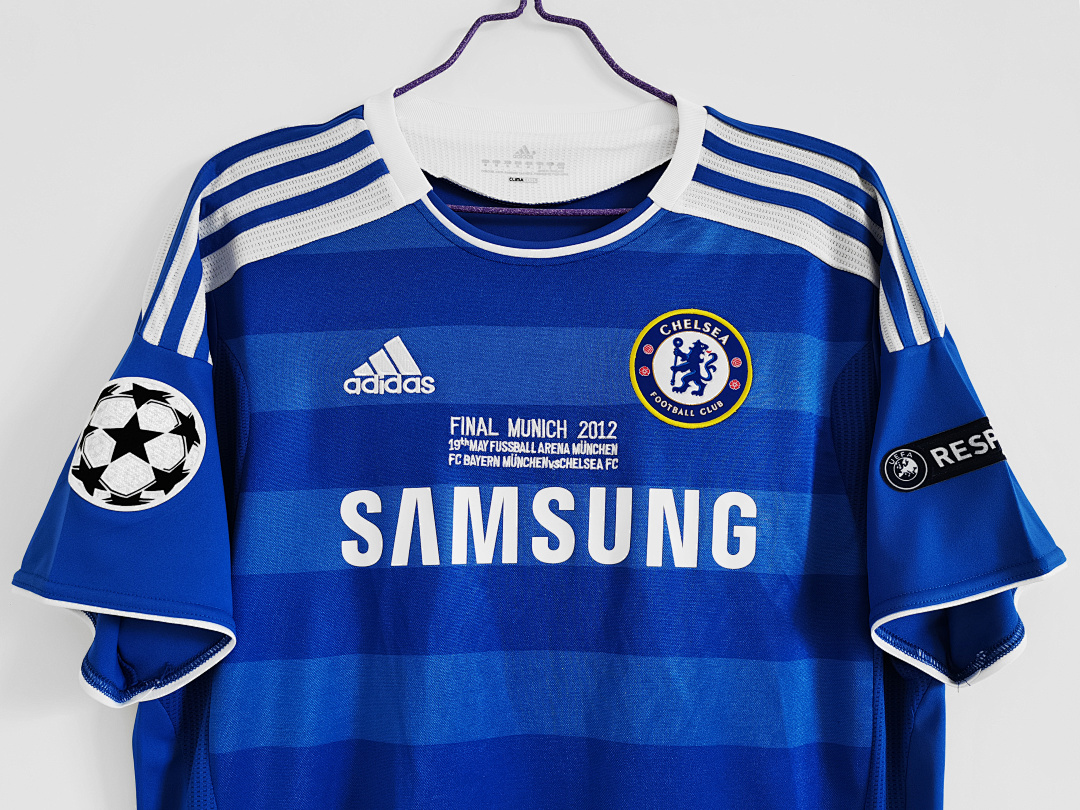 Retro 2011/12 Chelsea home UEFA Champions League version