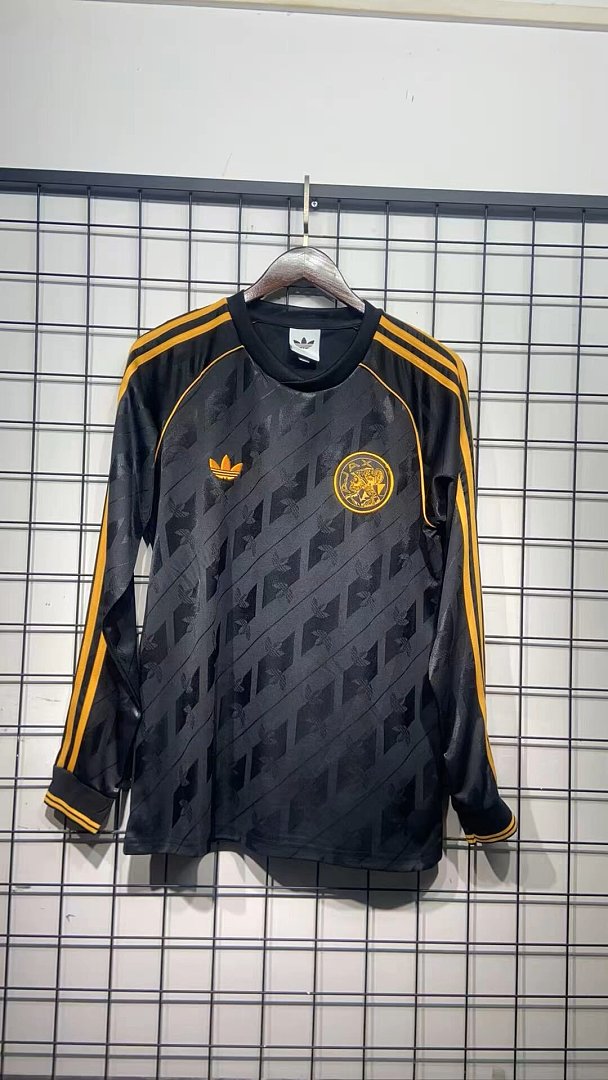 Ajax Souvenir Long Sleeve Soccer Jersey 26 27-bingyue