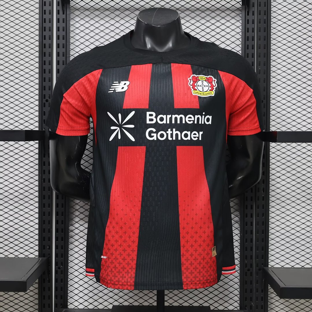 Player Version Leverkusen Home Soccer Jersey 26 27