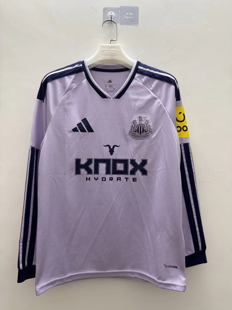 Newcastle Third Away Long Sleeve Soccer Jersey